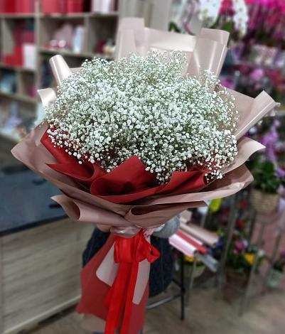 Букет цветов из: Гипсофила в Карсун