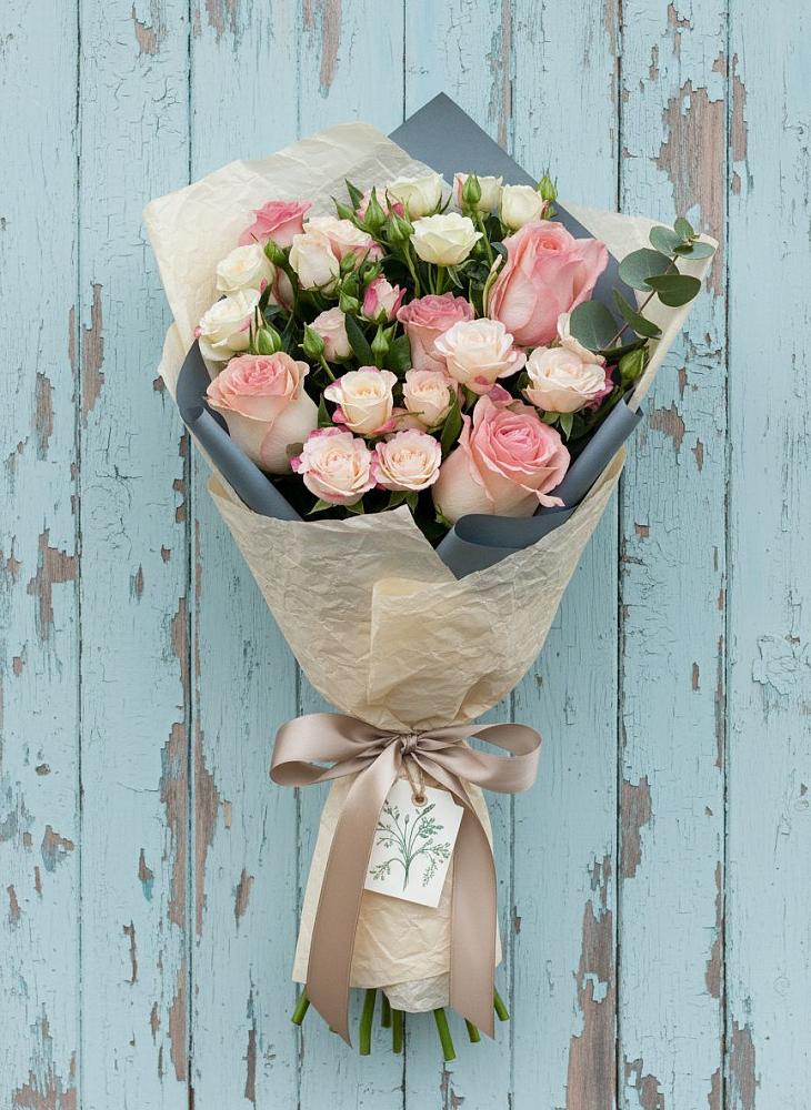 Букет цветов из: Розы в Карсун