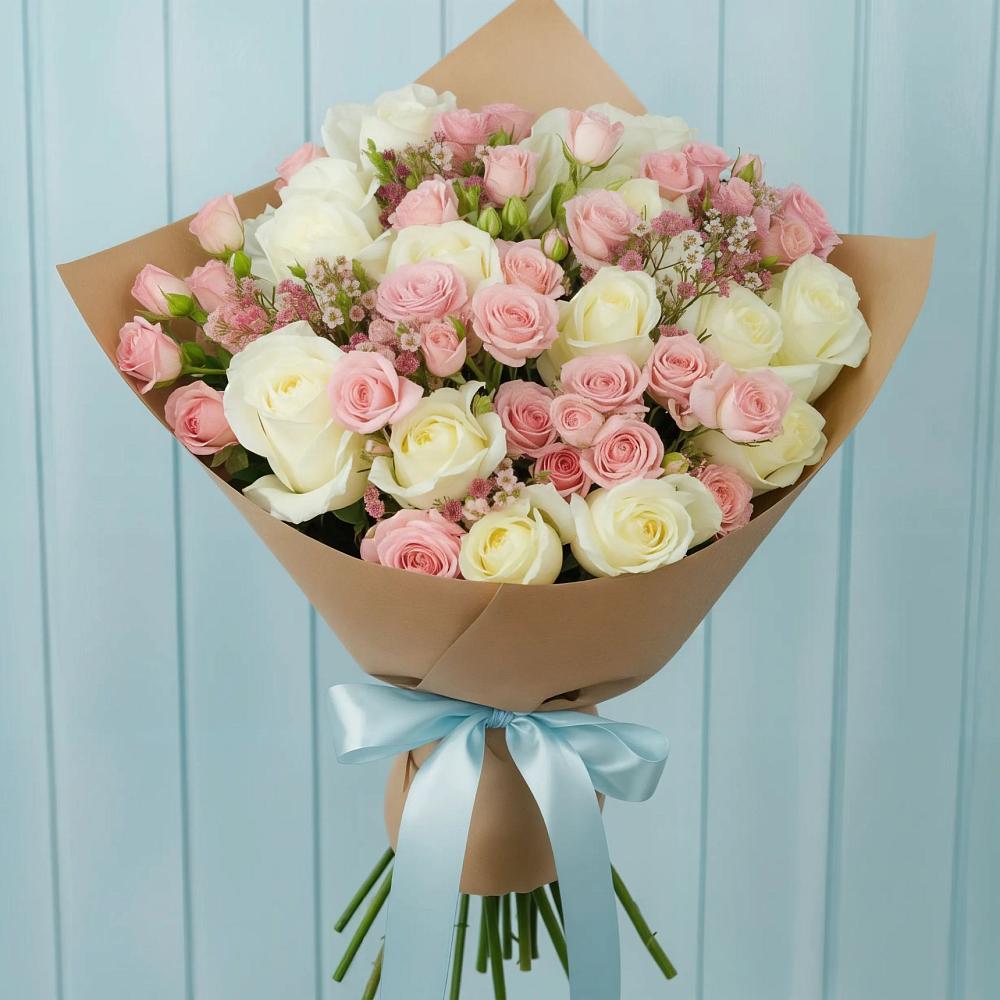 Букет цветов из: Розы в Карсун