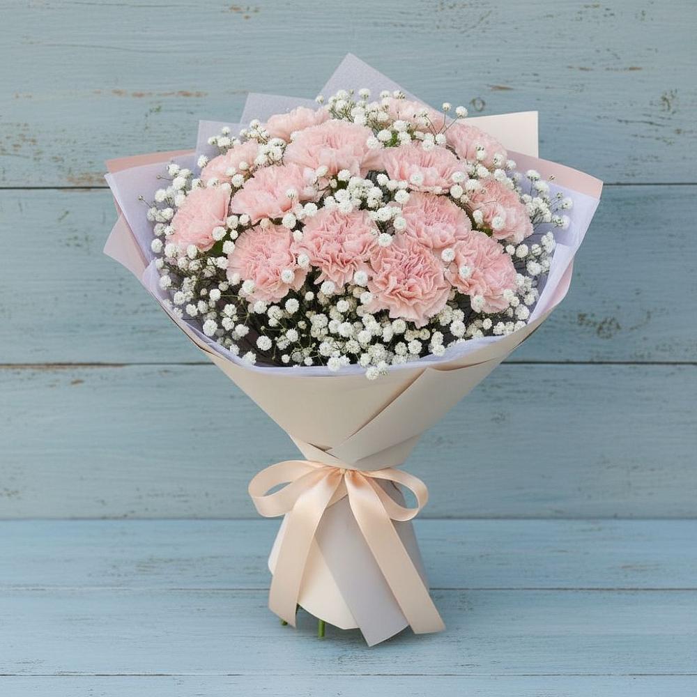 Букет цветов из: Гвоздики в Карсун