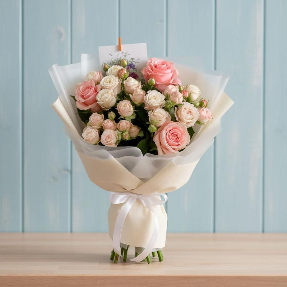 Букет цветов из: Розы в Карсун