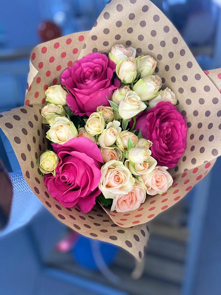 Букет цветов из: Розы в Карсун