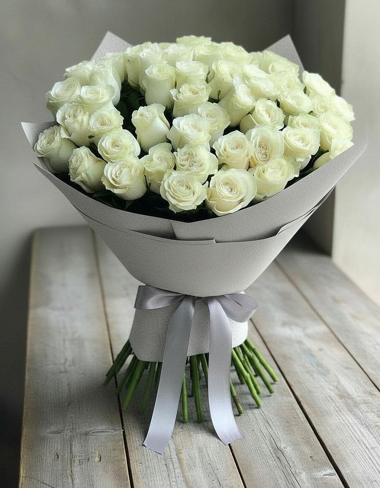 Букет 35 Белых роз в Карсун