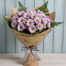 Букет цветов из:  Хризантемы #REPLACE_PRED# Карсун