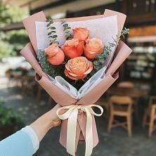 Букет цветов из:  Розы в Карсун