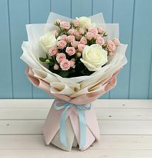 Букет цветов из:  Розы в Карсун