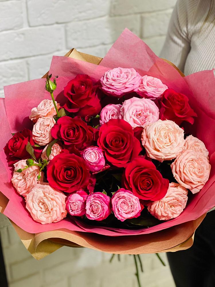 Букет цветов из: Розы в Карсун
