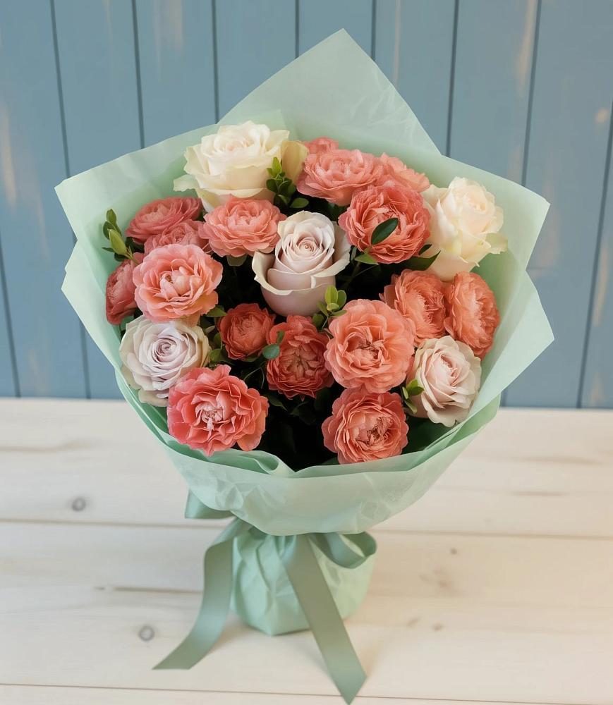 Букет цветов из: Розы в Карсун