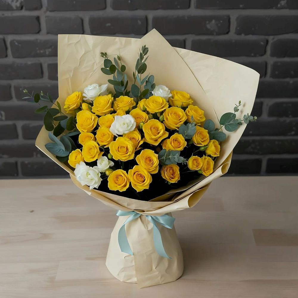 Букет цветов из: Розы в Карсун