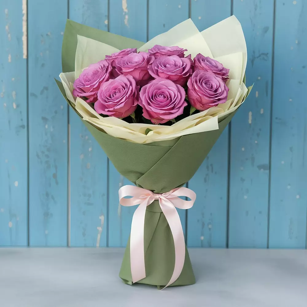 Букет Розы Фёрст Леди в Карсун