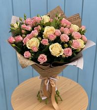 Букет цветов из:  Розы в Карсун