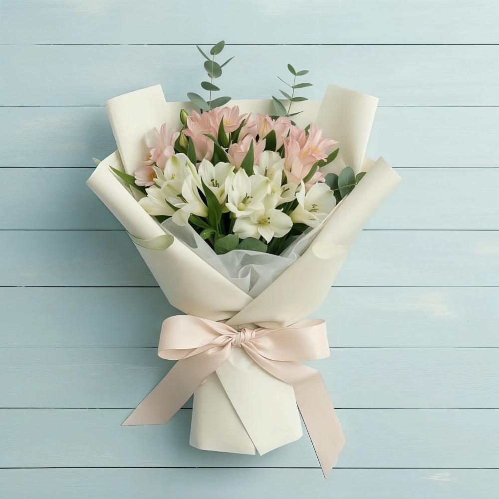 Букет цветов из: Альстромерии в Карсун