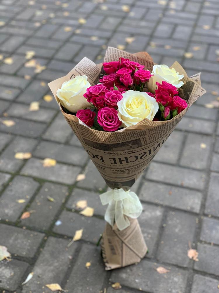 Букет цветов из: Розы в Карсун