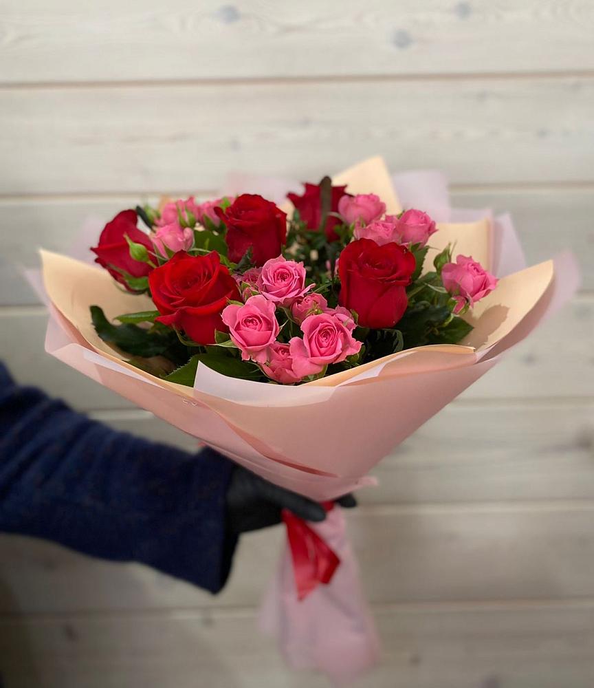 Букет цветов из: Розы в Карсун